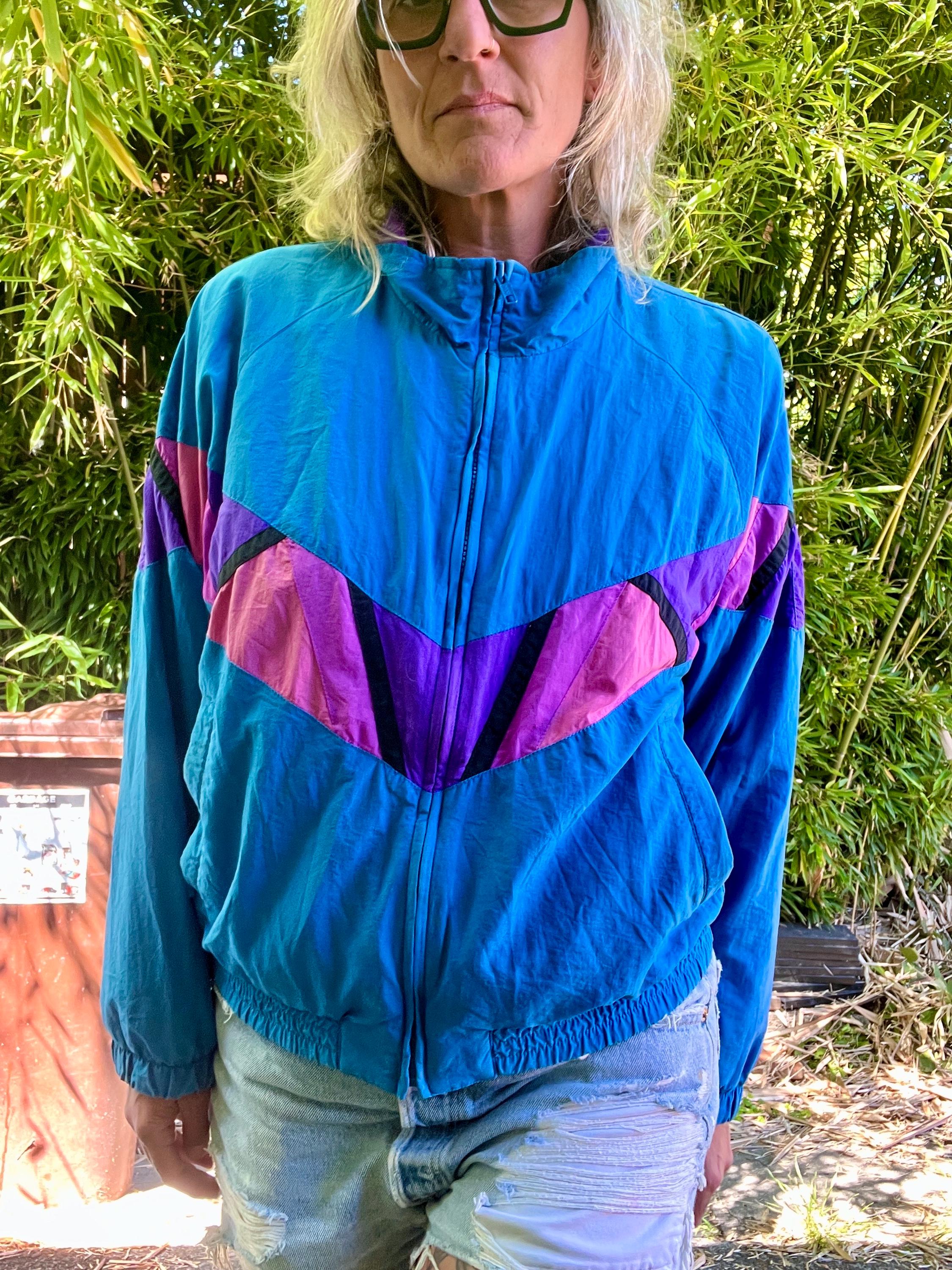 LL BEAN 1990's/y2k Vintage Windbreaker Jacket Women's Size Medium