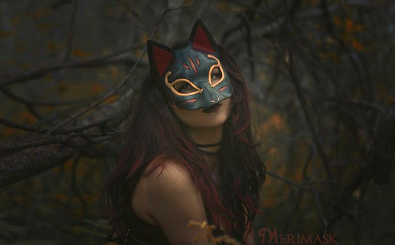 Masque De Renard Therian En Cuir – DIY Blanc – Cosplay Kitsune – Mascarade Et Halloween – Adulte Et Enfant