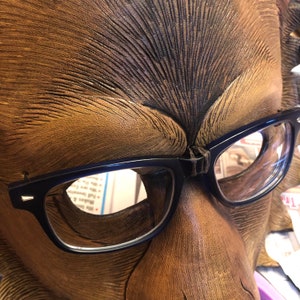 Glasses Modification…add an old pair of glasses to any mask