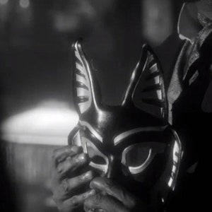 Leather Mask MADE TO ORDER Anubis Mask... masquerade egyptian jackal costume mardi gras halloween Art Deco image 7