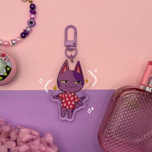 Bob ACNH Villager keychain