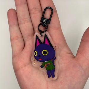 Kiki ACNH Villager keychain