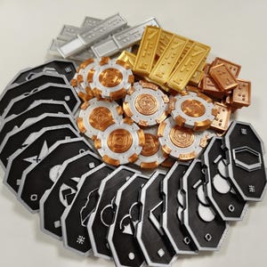 Kessel Sabacc Game Bundles - Star Wars Outlaws inspiriert (32+ Set)