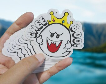 Chee Boo Mario Shaka-sticker