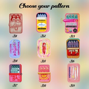 Retro Sardine Can iPhone Case For iPhone 17 16 15 14 13 12 Plus Pro Max – Retro Fish Tin Art Stripes Protective Cover| Unique Funny Case bild 5