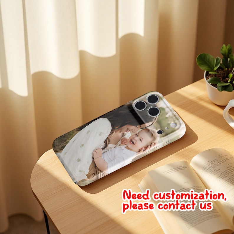 Custom Photo iPhone Case Personalized Picture Case Custom Pet Photo Gift Memory Phone Case for iPhone 17 16 15 14 13 Pro Max Air image 6