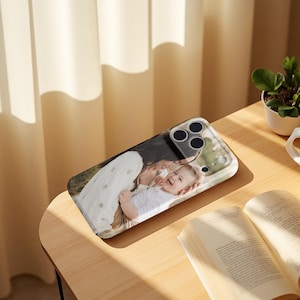 Custom Photo iPhone Case 17 16 15 14 Pro Max Air 13 12, Personalized Picture Phone Case, Family Pet Couple Gift Case, Unique Memory Gift image 6
