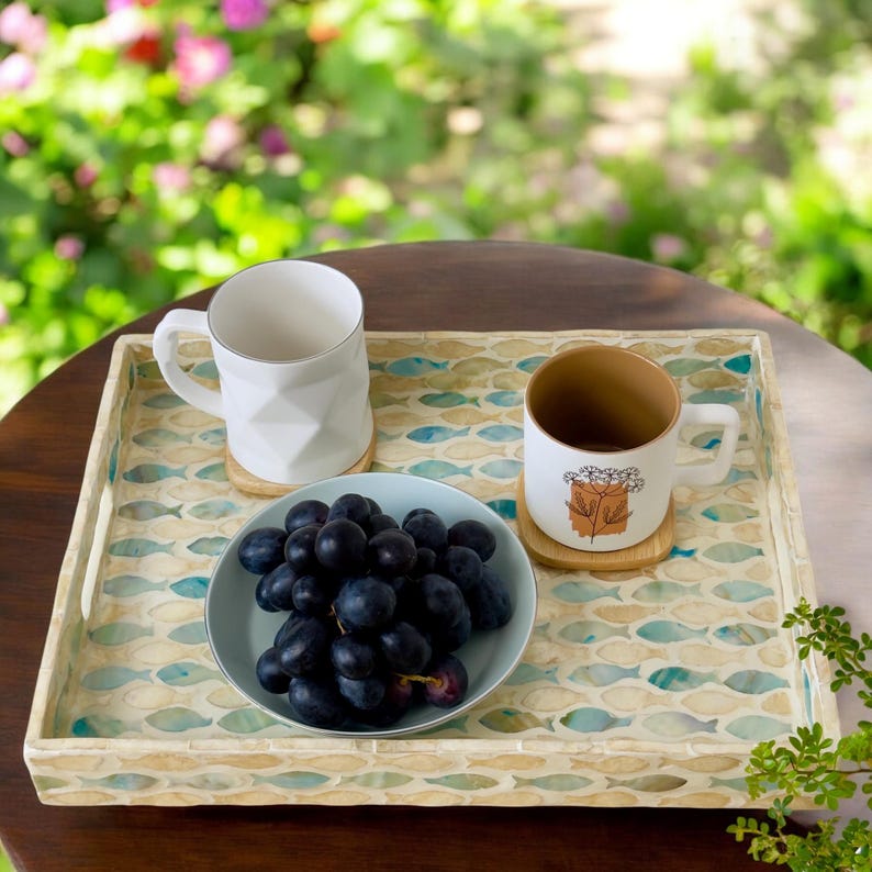 wood serving tray