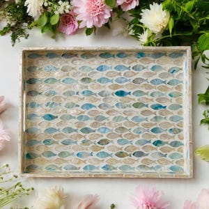 Mosaic breakfast tray