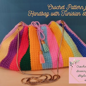 Crochet pattern,crochet bag pattern, easy crochet pattern, crochet purse pattern, crochet clutch pattern,crochet handbag pattern,DIY crochet