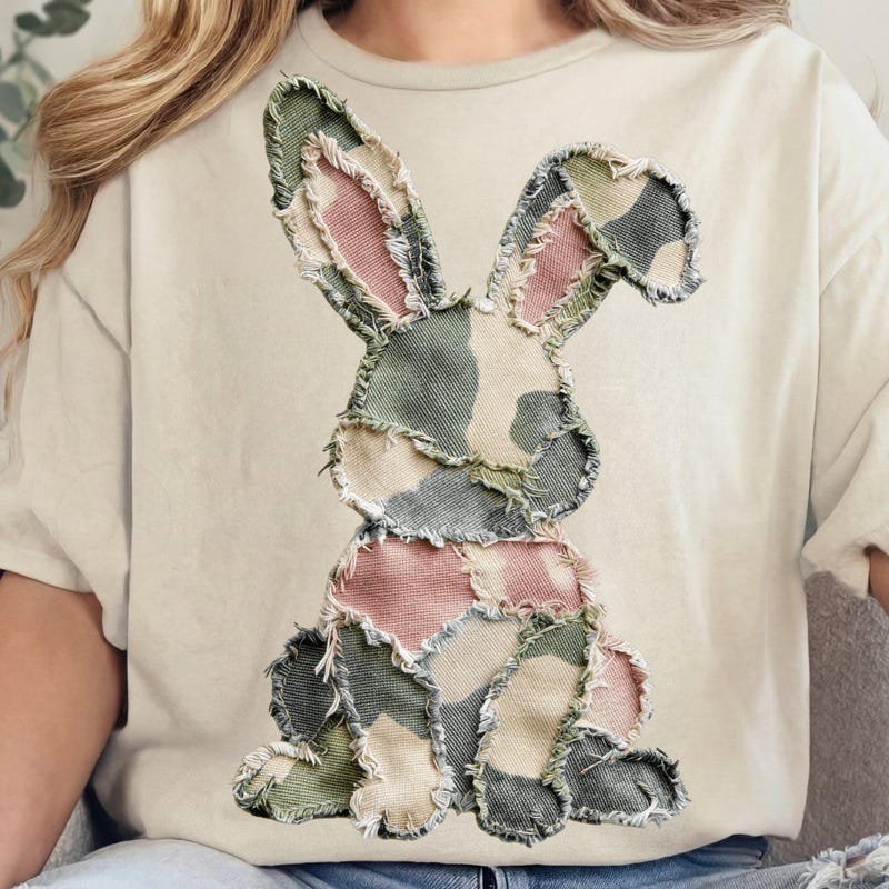 Rabbit Png Patchwork - Etsy
