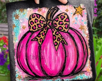 Leopard Pumpkin Png, Pumpkin Png, Fall Png, Thanksgiving Fall Png, Autumn Png, Fall Season, Cozy Fall Png, Thanksgiving Png, Pumpkin Bow Png