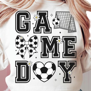 Fútbol Png, Día del Partido de Fútbol Png, Diseño de Camiseta de Fútbol Coqueta Png, Mamá Futbolera Png, Mamá Futbolera Png Sublimación, Diseño de Fútbol Png, Día del Partido
