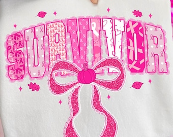 Breast Cancer Survivor Png, Breast Cancer Awareness Png, Pink Ribbon Png, Support Breast Cancer Warrior Png, Breast Cancer Coquette Bow Png