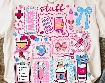 Nurse Png, Registered Nurse Png, Nurse Life Png, Nurse Sublimation Png, Medical Png, Nurse Coquette Bow Png, Healthcare Png, Nursing Png