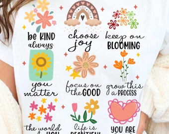 Be Kind Png, Mental Health Awareness Png, Positive Inspirational Quotes Png, Mental Health Matters Shirt Design, Motivational Sayings Png