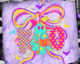 Halloween Ghost Bow Png, Preppy Halloween Png, Neon Halloween Png, Halloween Png, Halloween Boo Png, Neon Preppy Ghost, Spooky Season Png