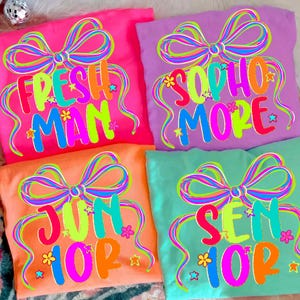 Freshman Sophomore Junior Senior Png, Back to School Bundle Png, High School Png, First Day of School Png, Teacher Png