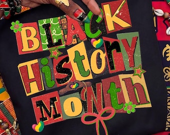 Black History Month Bow Png, Black Lives Matter png, Juneteenth Png, Black History Coquette Png, African Black Women Png, Black Melanated