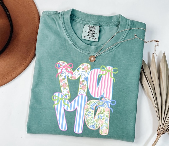Mama Chinoiserie Floral Png, Preppy Mama Bow Png, Mama Coquette Png, Preppy Mom Png, Mama Png, Girl Chinoiserie Floral Grandmillennial Png