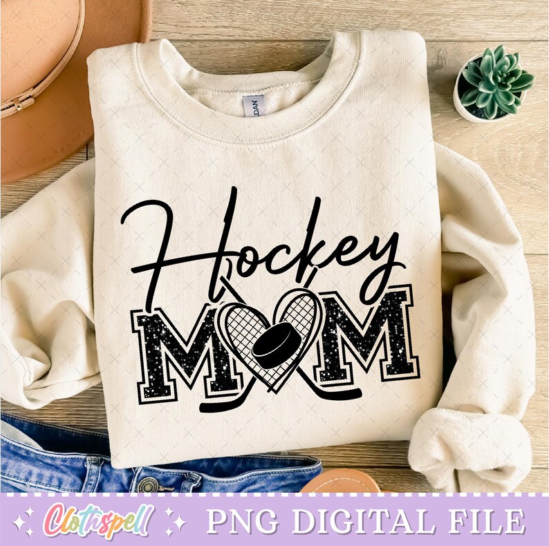 Hockey Png, Hockey Mom Png, Hockey Mom Shirt Png Design, Hockey Mama Png, Glitter Hockey Shirt Png, Hockey Game Day Png, Sports Mom Png.