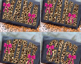 Leopard Mama Png, Mama Png, Mom Png, Mothers Day Png, Nana Png, Mimi Png, Gigi Png, Motherhood Png, Mother's Day Png