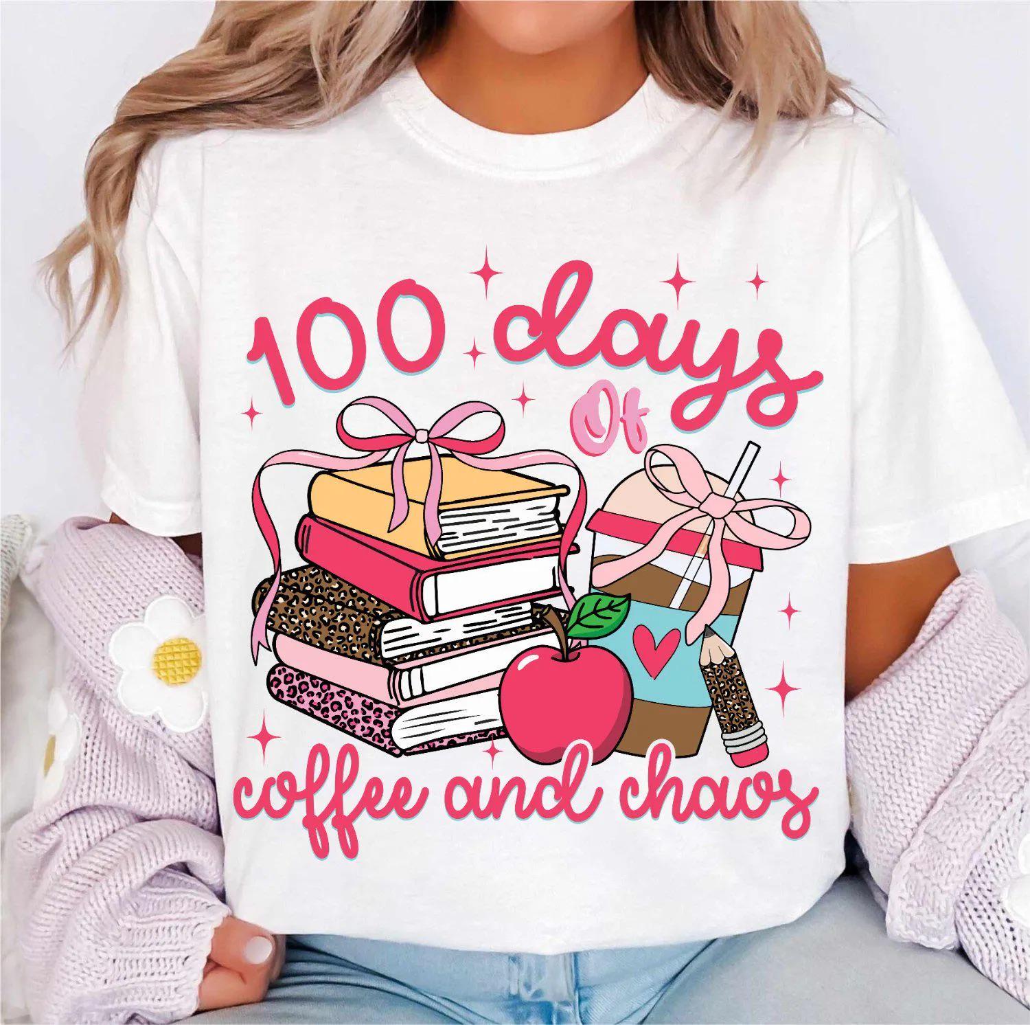 100 Days of School Png Bundle, 100 Days of School Png, 100th Day of ...