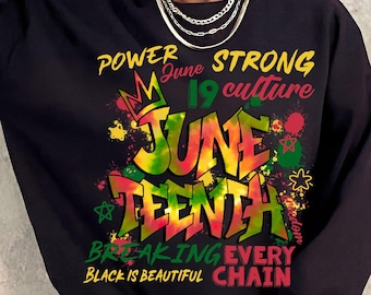 Breaking Every Chain png, Juneteenth png, Black History Month png, Black Culture png, Black Lives Matter png, afro zwarte man vrouw png