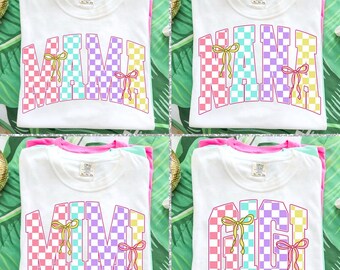 Checkered Mama Png, Mama Png, Mom Png, Mothers Day Png, Mimi Png, Nana Png, Gigi Png, Motherhood Png, Mother's Day Png Bundle
