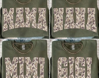 Camo Mama Png, Mama Png, Mothers Day Png, Mimi Png, Nana Png, Gigi Png, Camouflage Png, Camo Png, Mama Bundle Png