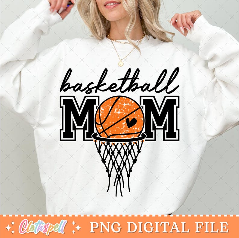Basketball Png, Basketball Mom Png, Basketball Game Day Png, Basketball Mama Png Sublimation, Retro Basketball Glitter Png Shirt Design.