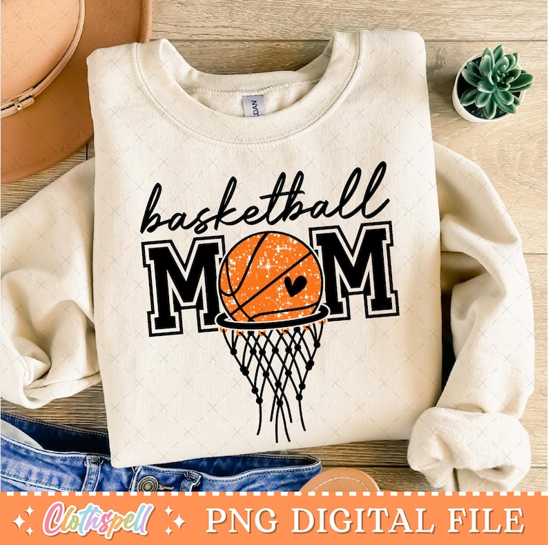 Basketball Png, Basketball Mom Png, Basketball Game Day Png, Basketball Mama Png Sublimation, Retro Basketball Glitter Png Shirt Design.