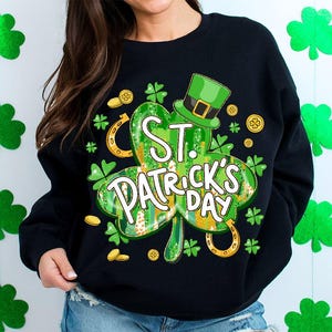 Klaver png, Saint Patrick png, klavertje vier png, St. Patrick's Day png, Leprechaun Hat png, Lucky png, Irish Day png, St Pattys Day png afbeelding 5