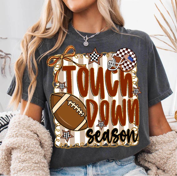 Football Touchdown Season Png, Football Game Day Png, Football Mama Png, Sport Png, Game Day Png, Fall Football Mom, Football Coquette Bow