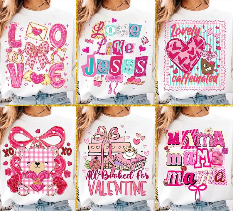 Valentine Png, Valentines Png, Valentines Day Png, Valentine Png Bundle ...