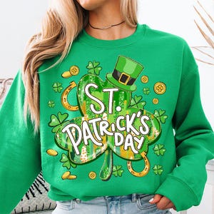 Klaver png, Saint Patrick png, klavertje vier png, St. Patrick's Day png, Leprechaun Hat png, Lucky png, Irish Day png, St Pattys Day png afbeelding 4