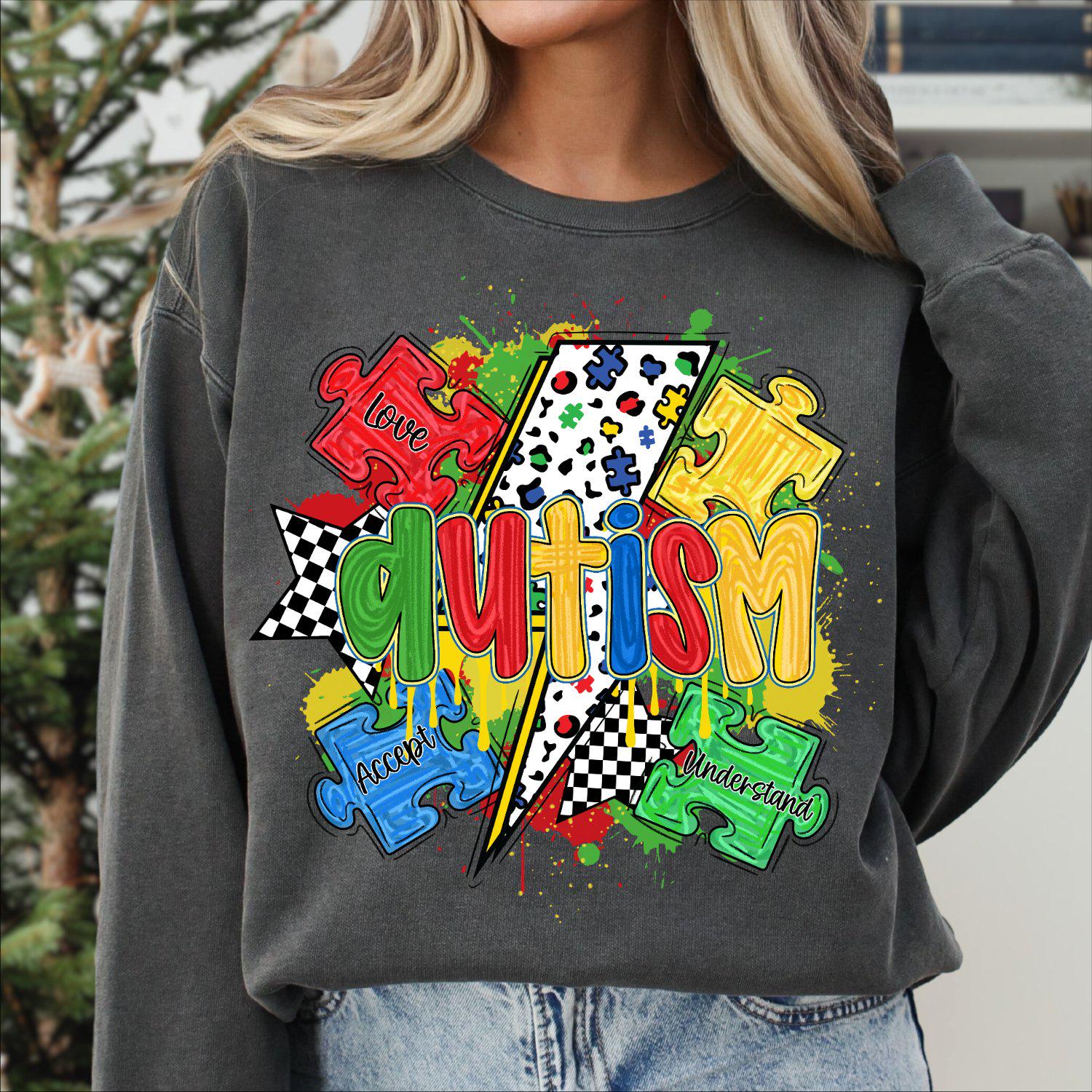 Autism Puzzle Png, Autism Png, Autism Splatter Png, Autism Awareness ...