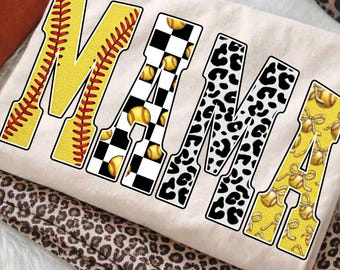 Softball Mama Png, Softball Png, Softball Mom Png, Softball Season Png, Softball Game Day Png, Softball Png Design