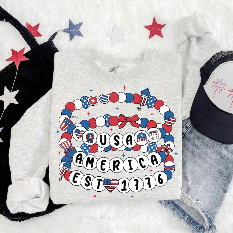 4th of July Png, 4th of July Bundle, USA Png, America Png, Patriotic Png, Memorial Day Png, Fourth of July Png, Independence Day Png bild 6