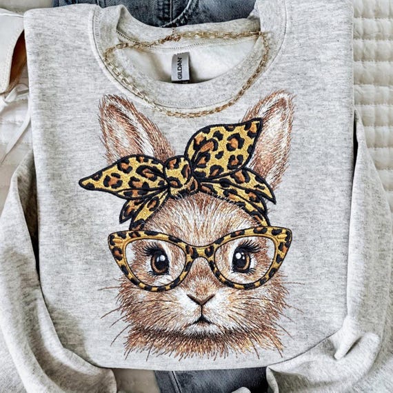 Bunny Easter Png, Easter Png, Leopard Bunny Png, Bunny Png, Mama Easter Png, Happy Easter Png