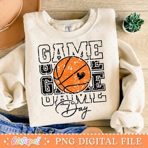 Basketball Png, Basketball Game Day Png, Basketball Mom Png, Basketball Mama Png Sublimation, Retro Basketball Glitter Png Shirt Design.