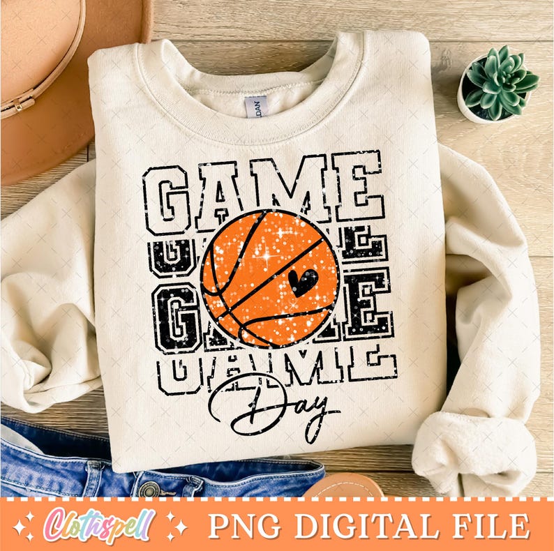 Basketball Png, Basketball Game Day Png, Basketball Mom Png, Basketball Mama Png Sublimation, Retro Basketball Glitter Png Shirt Design.