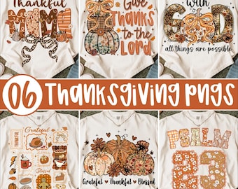 Thanksgiving Png, Thanksgiving Png Bundle, Thankful Png, Christian Thanksgiving Png, Turkey Png, Gobble Png, Thanksgiving Pumpkin Png, Psalm