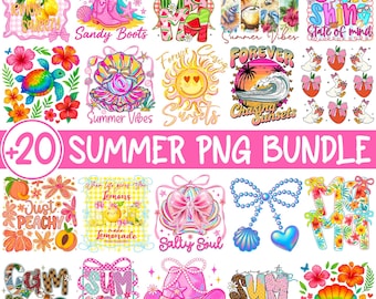 Summer Png, Summer Png Bundle, Beach Png, Summer Vibes Png, Salty Summer Png, Summer Vacation Png, Summer Png Designs, Sea Png