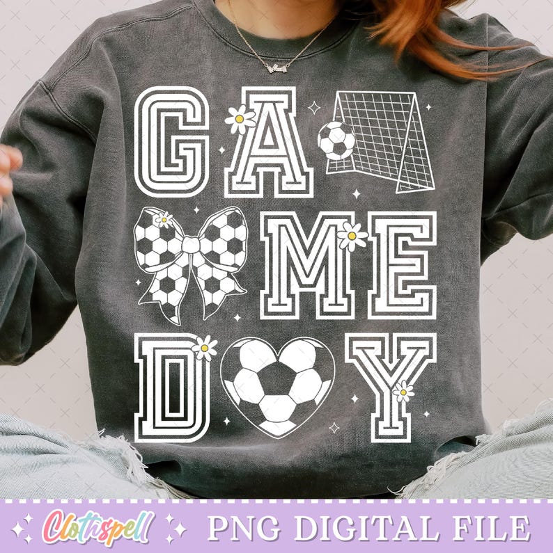 Soccer Png, Soccer Game Day Png, Coquette Soccer Png Shirt Design, Soccer Mama Png, Soccer Mom Png Sublimation, Soccer Design Png, Game Day Png.