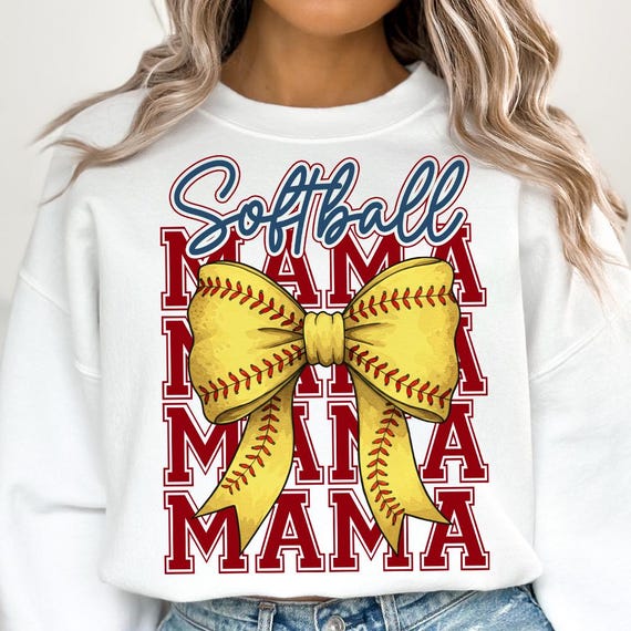 Softball Mama Png, Softball Png, Softball Coquette Bow Png, Softball Game Day Png, Softball Mom Png Sublimation, Softball Shirt Png Design