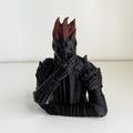Aerion Targaryen Mini Bust – 3D Printed Fantasy Collectible, Dragon Armor Statue product logo