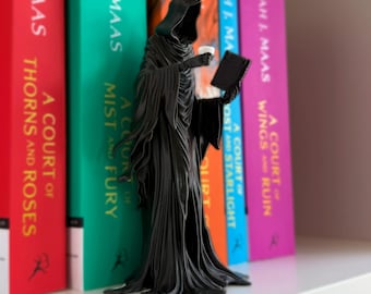 Wkładka do półki na książki ACOTAR Suriel | Dekoracja kącika do książek fantasy, figurka filiżanki do herbaty