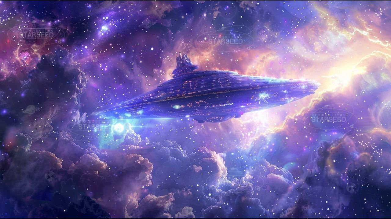 Arcturus- Large Arcturian Ship, image generated by Artificial Intelligence