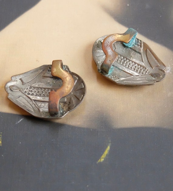 Vintage Shoe Button Covers 1920 Metal AS IS Etsy
